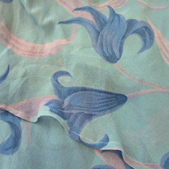 Abstract Print Maxi Dress - Picture 7 of 7